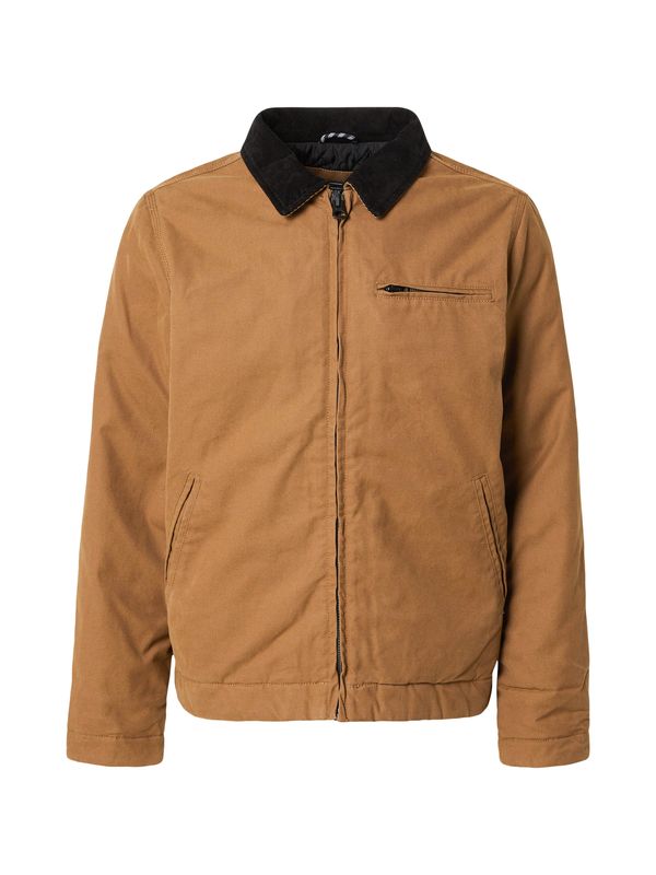 Vintage Industries Vintage Industries Prehodna jakna 'Osker'  rjava / črna