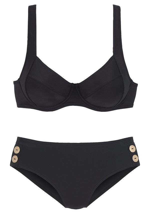 VIVANCE VIVANCE Bikini  bež / črna