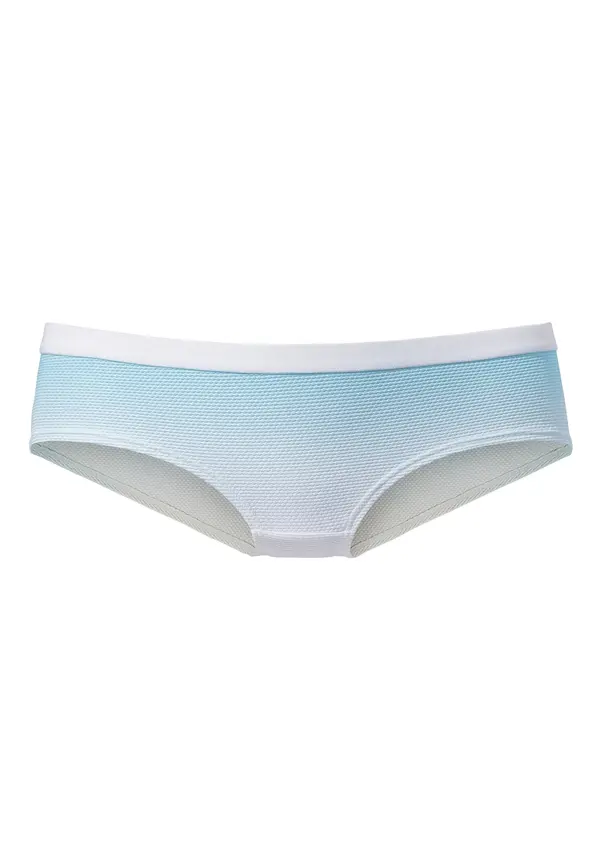 VIVANCE VIVANCE Bikini hlačke  azur / svetlo modra / bela