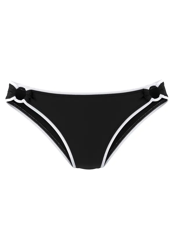 VIVANCE VIVANCE Bikini hlačke  črna / bela