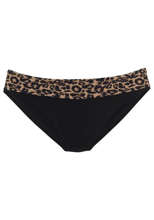 VIVANCE VIVANCE Bikini hlačke  rjava / črna