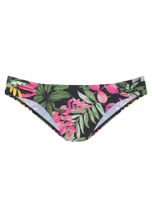 VIVANCE VIVANCE Bikini hlačke  zelena / oranžna / roza / črna