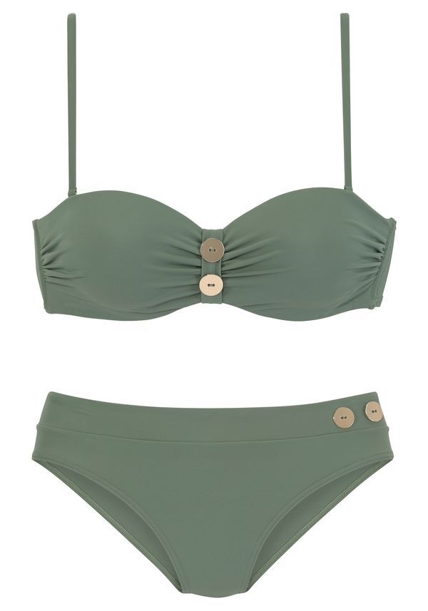 VIVANCE VIVANCE Bikini  oliva / pastelno roza