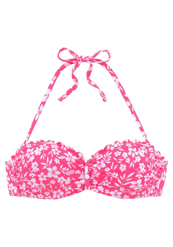 VIVANCE VIVANCE Bikini zgornji del  roza / bela
