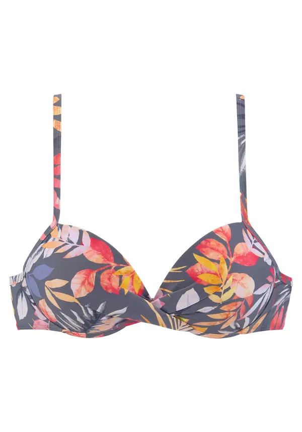 VIVANCE VIVANCE Bikini zgornji del  siva / mešane barve
