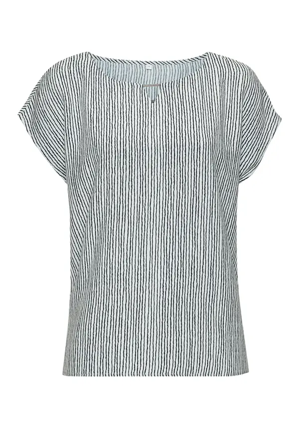 VIVANCE VIVANCE Bluza  črna / bela