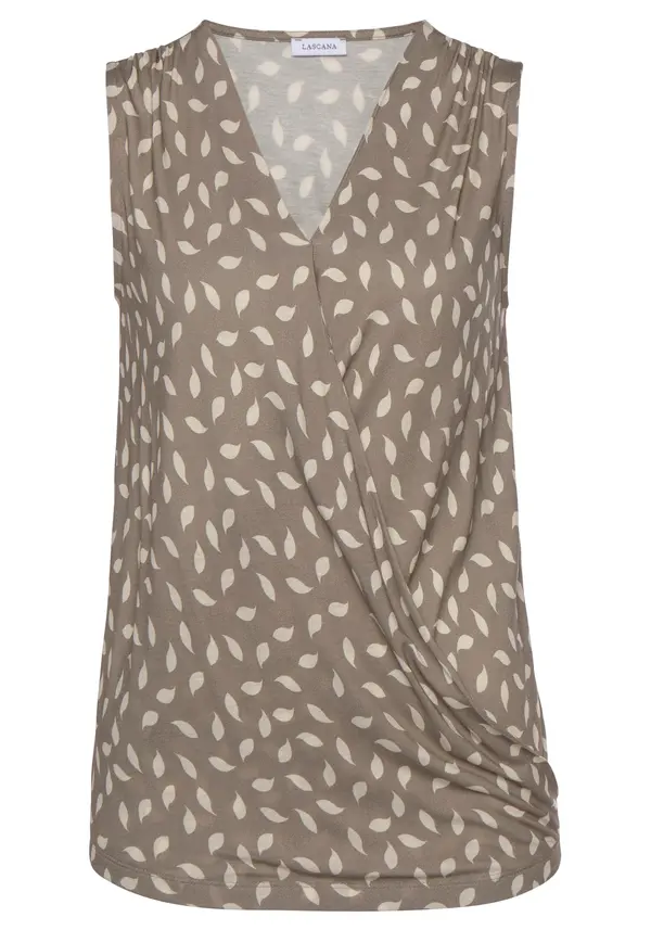 VIVANCE VIVANCE Bluza  siva / bela
