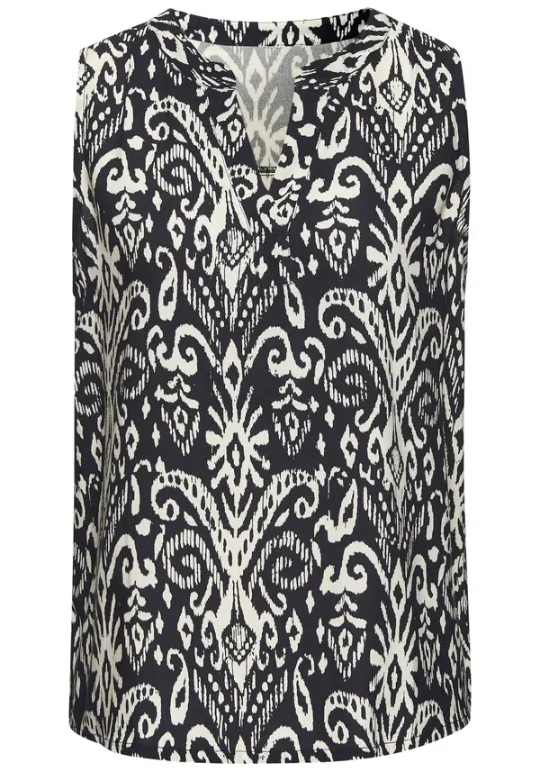 VIVANCE VIVANCE Bluza  slonovina / nočno modra