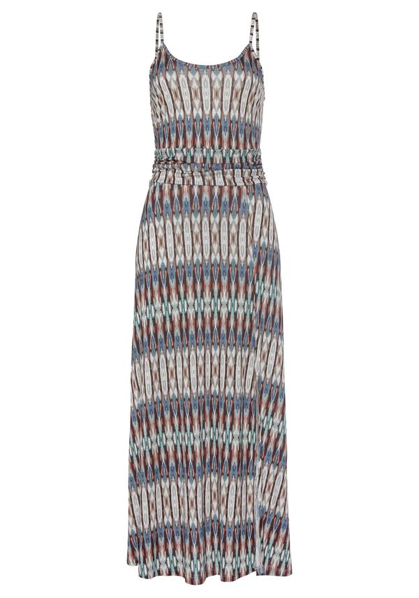 VIVANCE VIVANCE Obleka  turkizna / golobje modra / rjava / siva