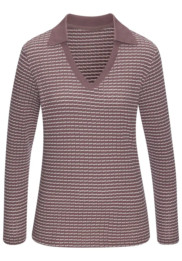 VIVANCE VIVANCE Pulover  mauve / bela