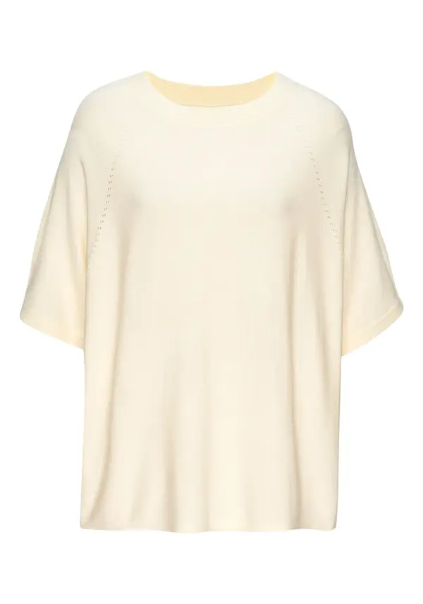 VIVANCE VIVANCE Pulover  pastelno rumena