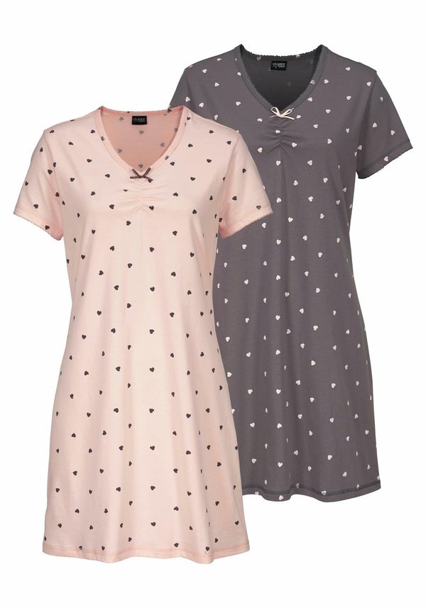 VIVANCE VIVANCE Spalna srajca  mauve / roza