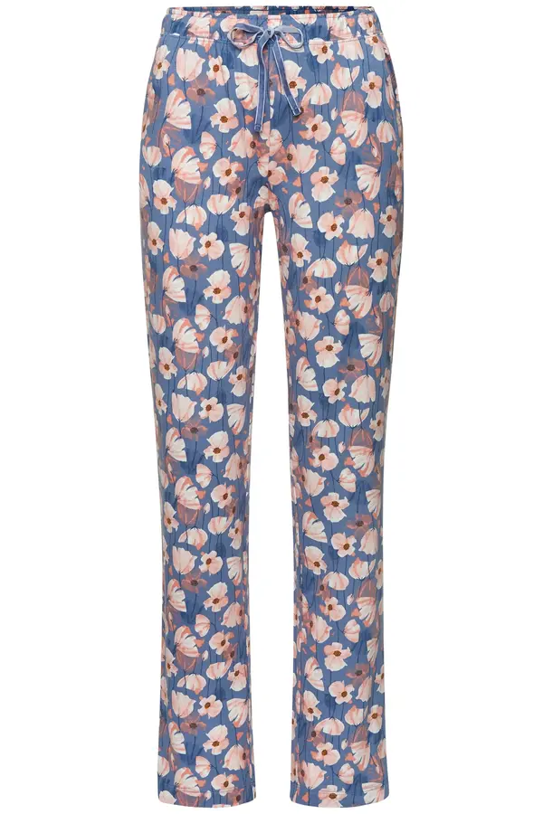 VIVANCE VIVANCE Spodnji del pižame  opal / rjava / korala / bela