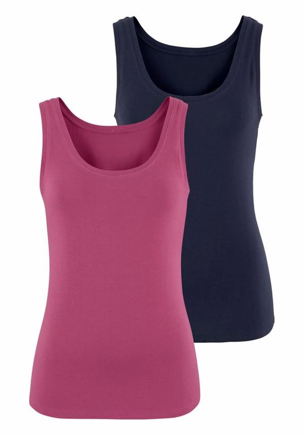 VIVANCE VIVANCE Top  marine / temno roza