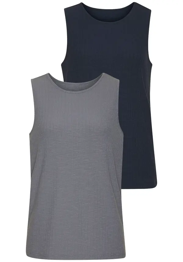 VIVANCE VIVANCE Top  mornarska / temno siva