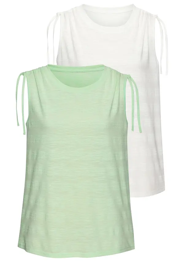 VIVANCE VIVANCE Top  svetlo zelena / bela