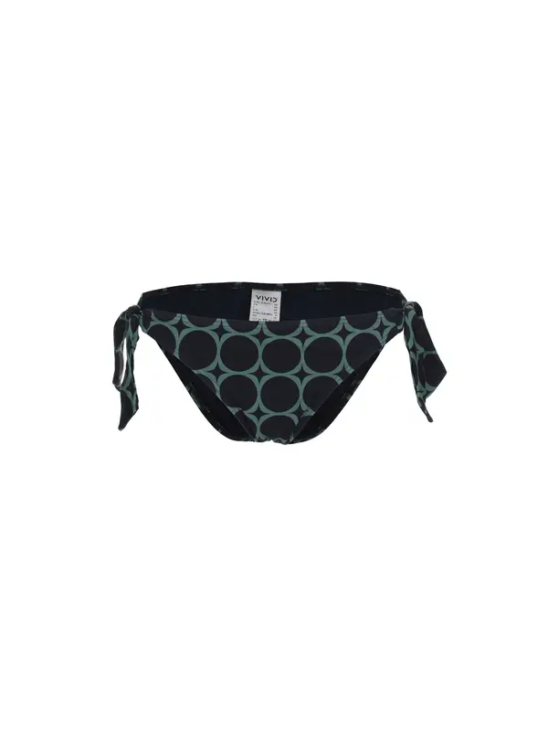 VIVID VIVID Bikini hlačke 'Mix&Match'  temno modra / zelena