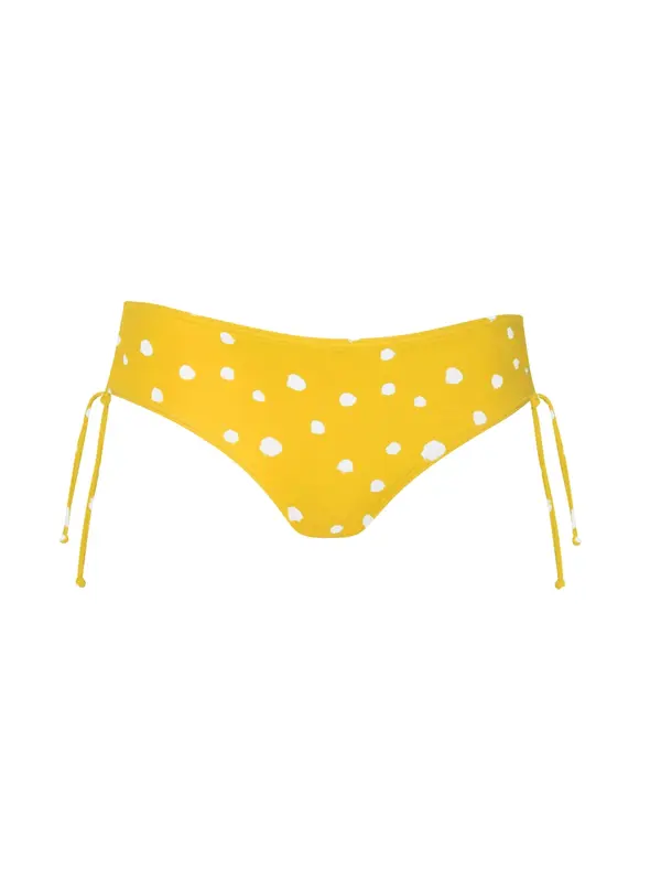 VIVID VIVID Bikini hlačke  rumena / off-bela
