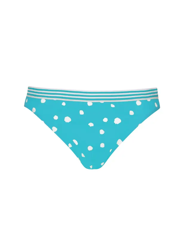 VIVID VIVID Bikini hlačke  turkizna / naravno bela