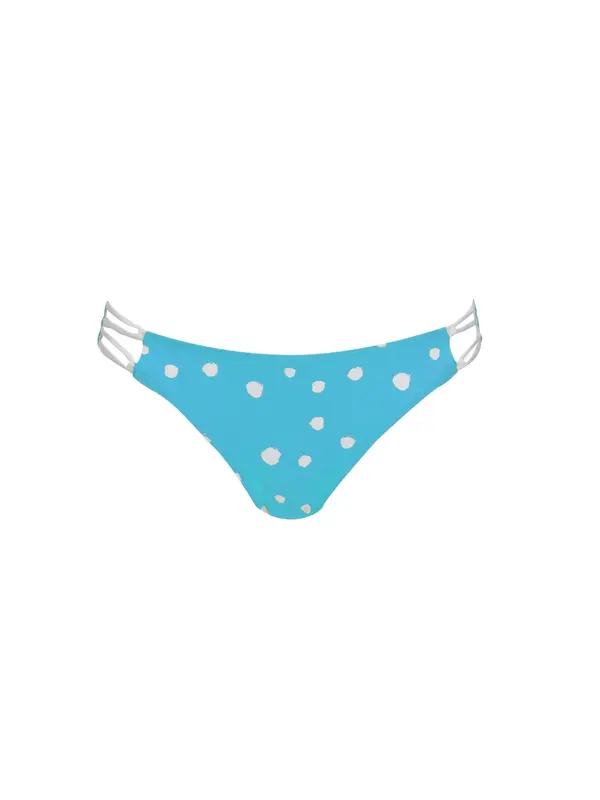 VIVID VIVID Bikini hlačke  turkizna / off-bela