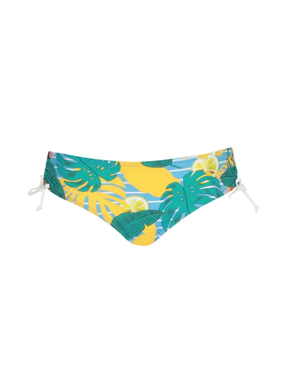 VIVID VIVID Bikini hlačke  turkizna / svetlo modra / limonino-rumena