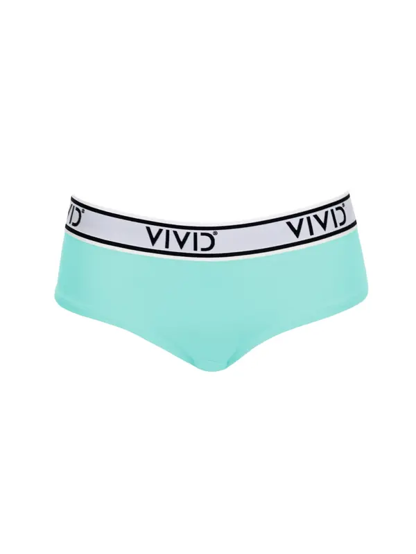 VIVID VIVID Bikini hlačke  voda / svetlo siva / črna