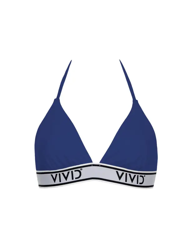 VIVID VIVID Bikini zgornji del 'Mix&Match'  modra / črna / bela