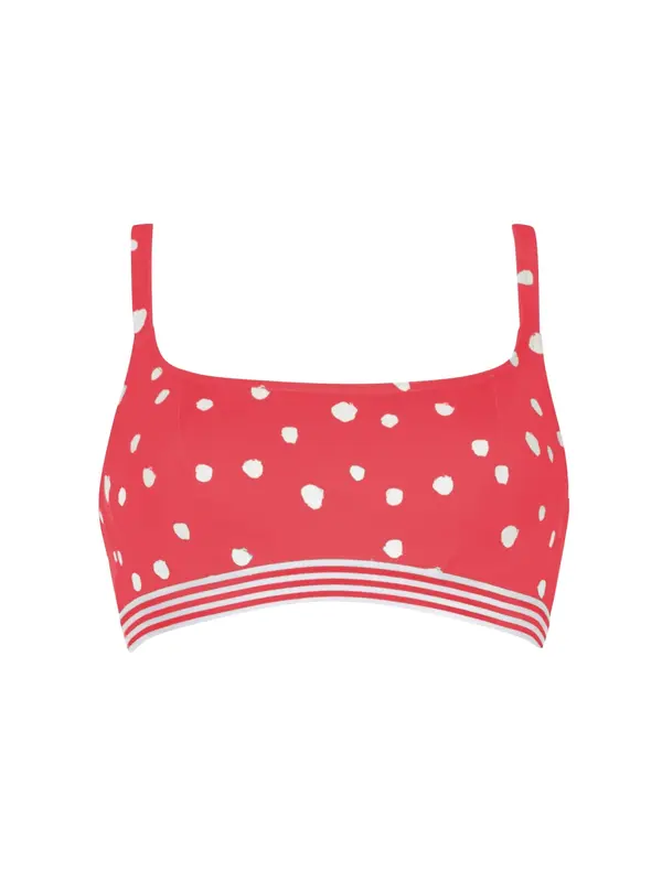 VIVID VIVID Bikini zgornji del  rdeča / off-bela