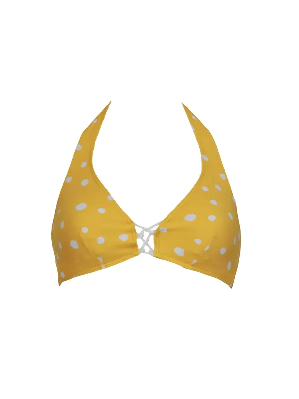 VIVID VIVID Bikini zgornji del  rumena / off-bela