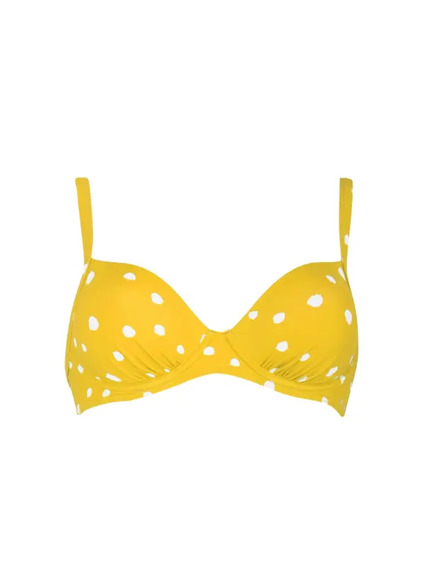 VIVID VIVID Bikini zgornji del  rumena / off-bela
