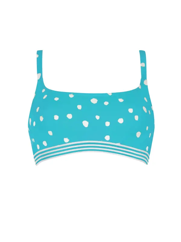 VIVID VIVID Bikini zgornji del  turkizna / off-bela
