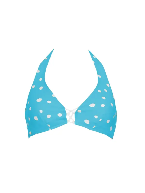 VIVID VIVID Bikini zgornji del  turkizna / off-bela