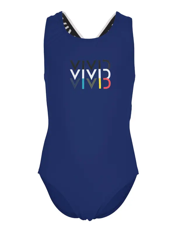 VIVID VIVID Enodelne kopalke  modra / bela