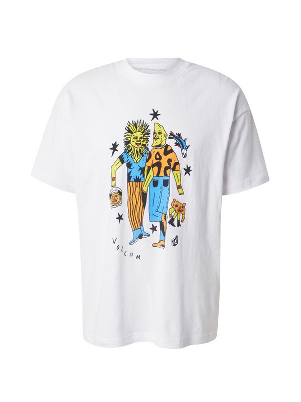 Volcom Volcom Majica 'BOB MOLLEMA'  azur / oranžna / črna / bela