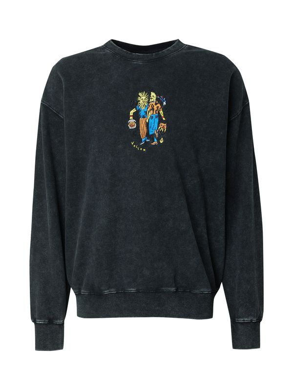 Volcom Volcom Majica 'BOB MOLLEMA'  modra / rumena / rdeča / črna