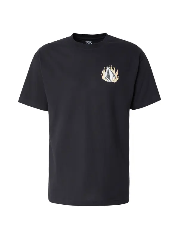 Volcom Volcom Majica 'DOUBLE FANTASY'  svetlo modra / zelena / oranžna / črna