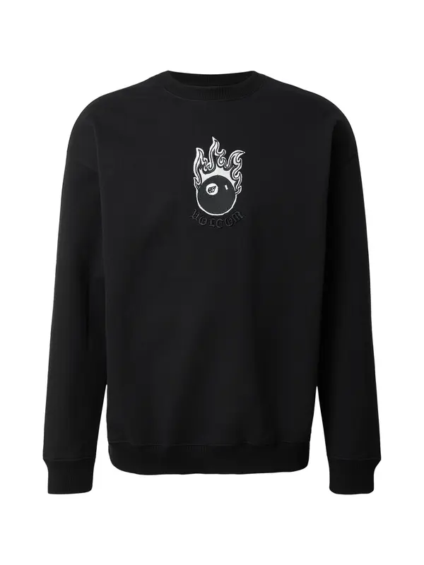 Volcom Volcom Majica 'FA SETH CONBOY'  črna / bela