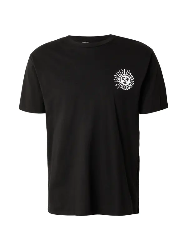 Volcom Volcom Majica 'Mazatlan'  roza / črna / bela