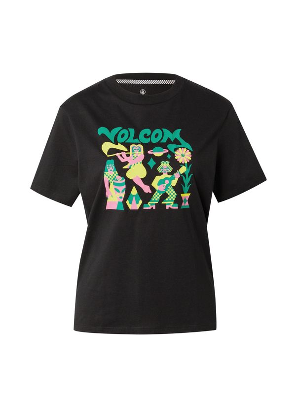 Volcom Volcom Majica 'RADICAL DAZE UP'  rumena / zelena / orhideja / črna