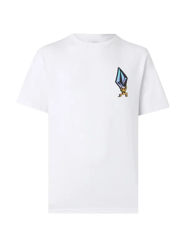 Volcom Volcom Majica 'STAR SHIELDS'  nebeško modra / majnica / črna / bela