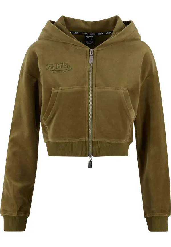 Von Dutch Originals Von Dutch Originals Jopa na zadrgo 'Michi'  kaki