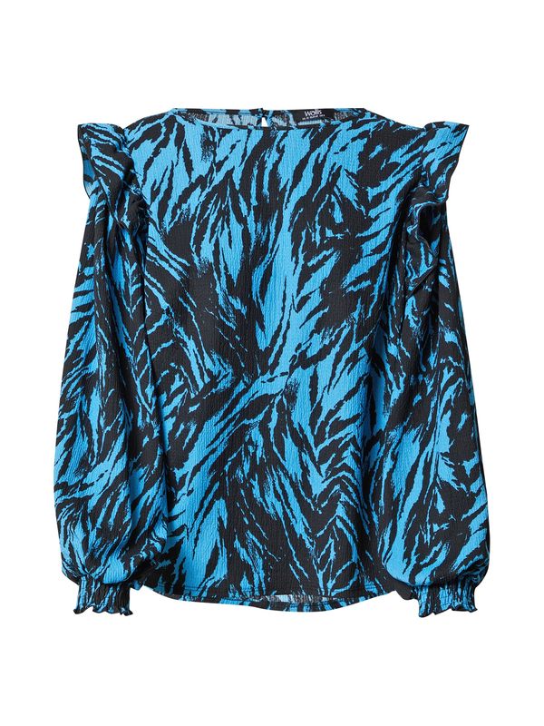 Wallis Wallis Bluza  azur / črna