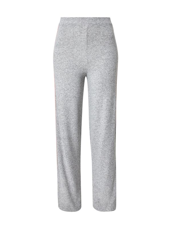 Wallis Wallis Hlače  siva / roza / črna / bela