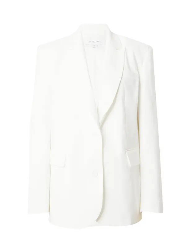 Warehouse Warehouse Blazer  biserno bela