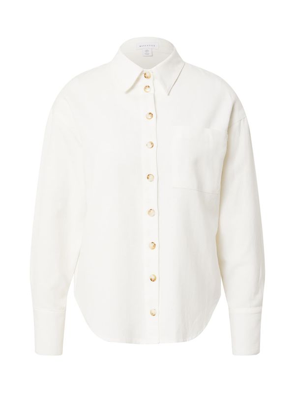 Warehouse Warehouse Bluza  bela