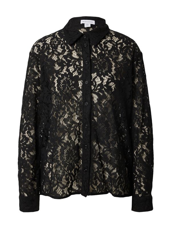 Warehouse Warehouse Bluza  črna