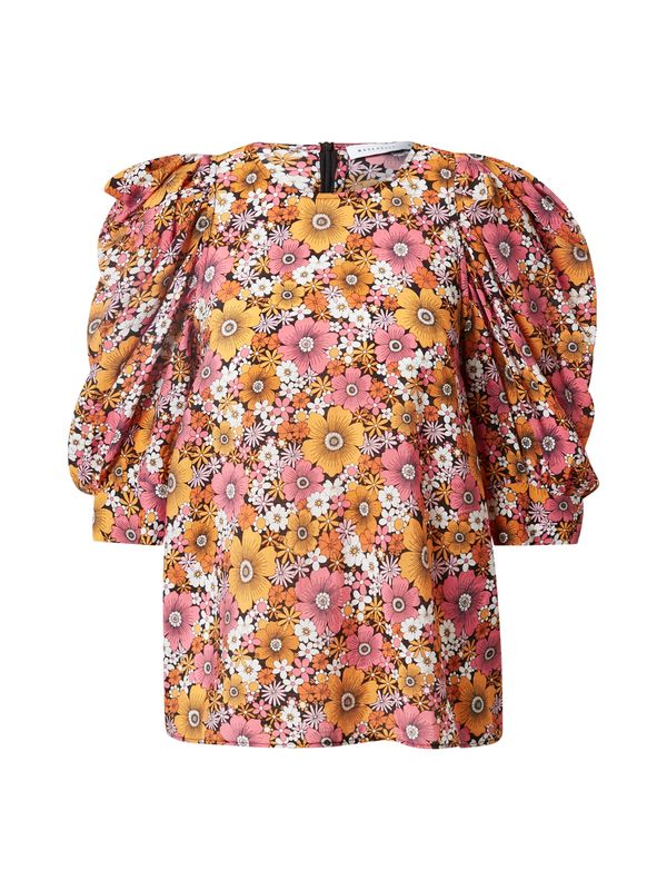 Warehouse Warehouse Bluza  rumena / antracit / roza / bela