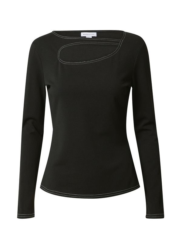 Warehouse Warehouse Majica  črna