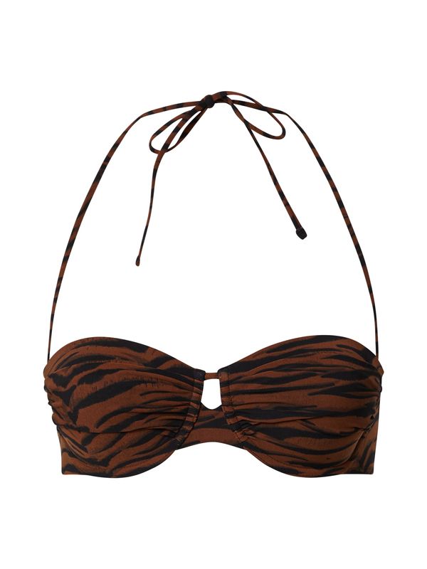 watercult watercult Bikini zgornji del  rjava / črna