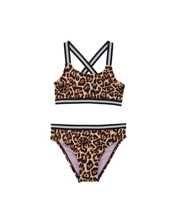 WE Fashion WE Fashion Bikini  bež / rjava / majnica / črna